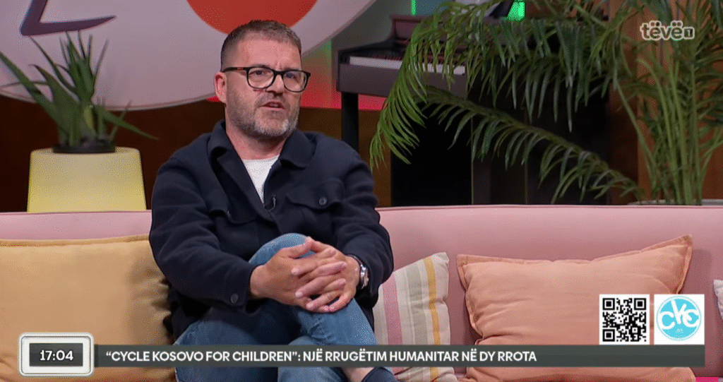 "Cycle Kosovo for Children": Një rrugëtim humanitar në dy rrota
